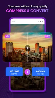 Video Converter & Compressor android App screenshot 3